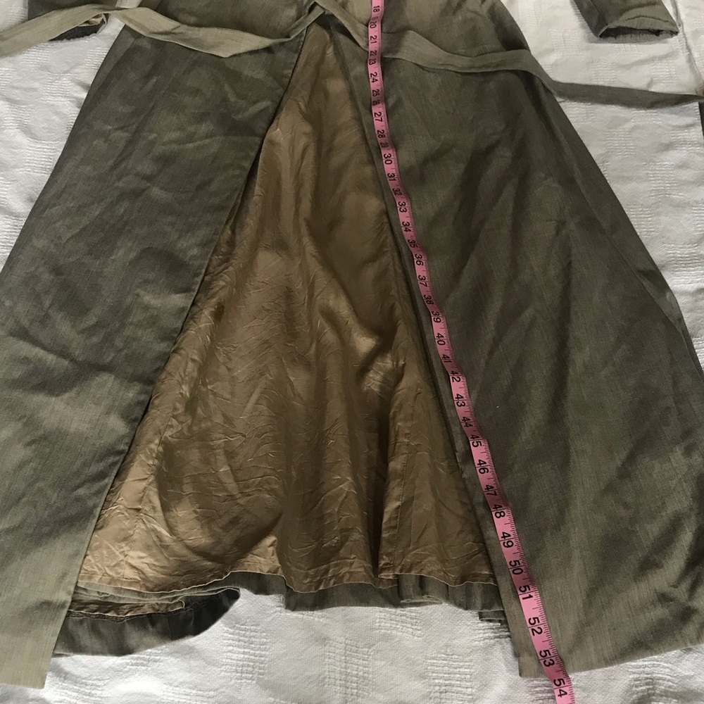 Maxi Wrap dress Tracy Reece trench vintage - Picture 3 of 6
